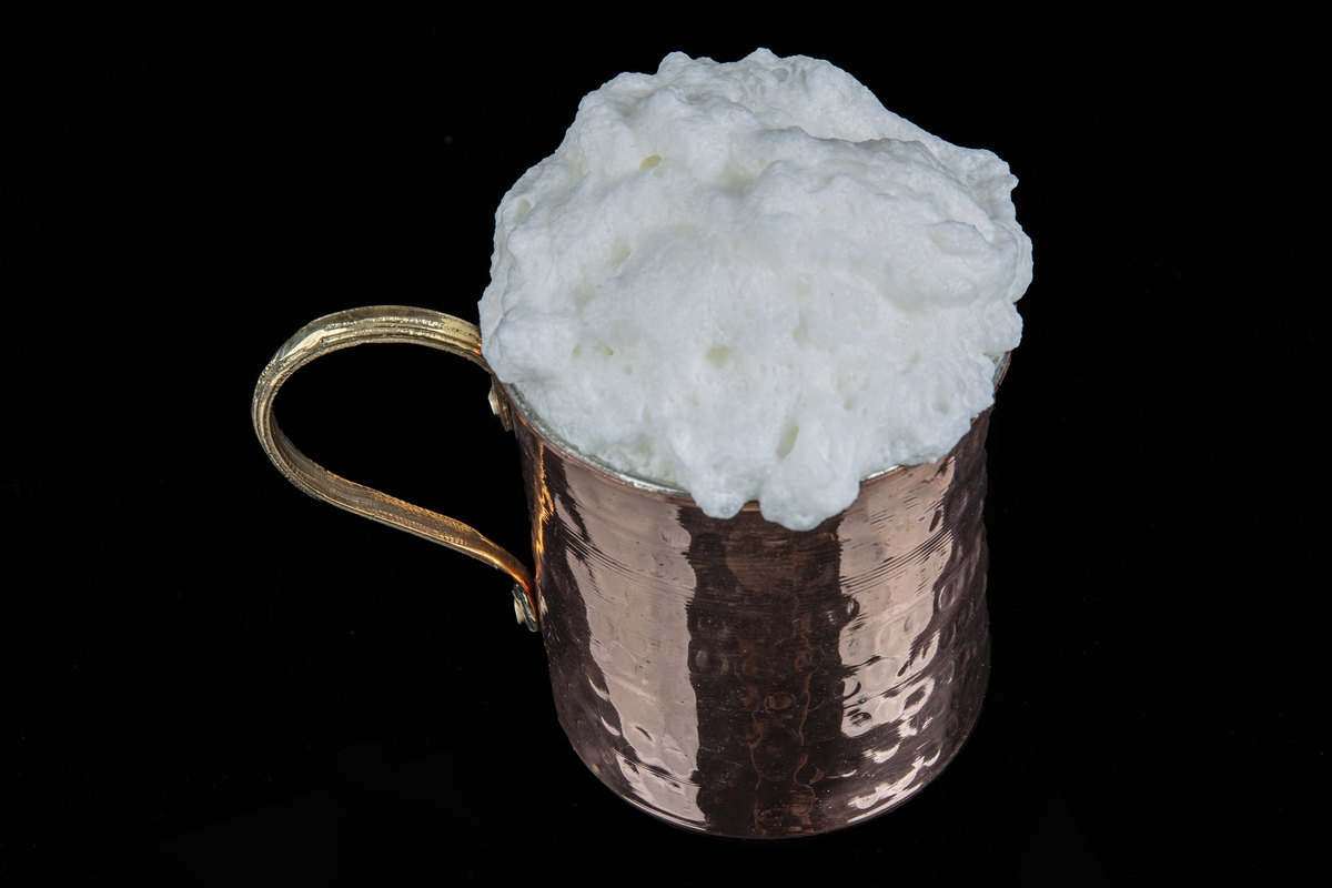 Bakır Kupa Köpüklü İçecek